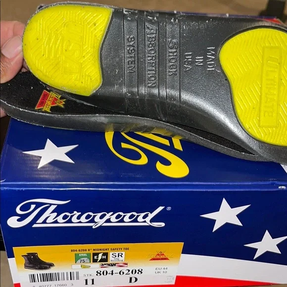 Men's Thorogood Midnight edition Boots - Picture 7 of 8